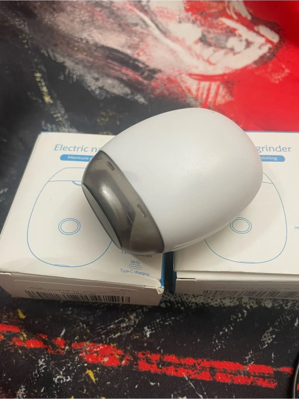 Lot of 2 Rechargeable Nail Grinders NEW